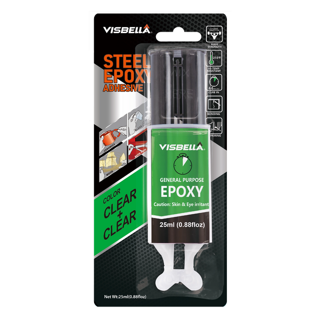 Epoxy AB Glue 25ml Clear+Clear Part No:EQ0025CC3P