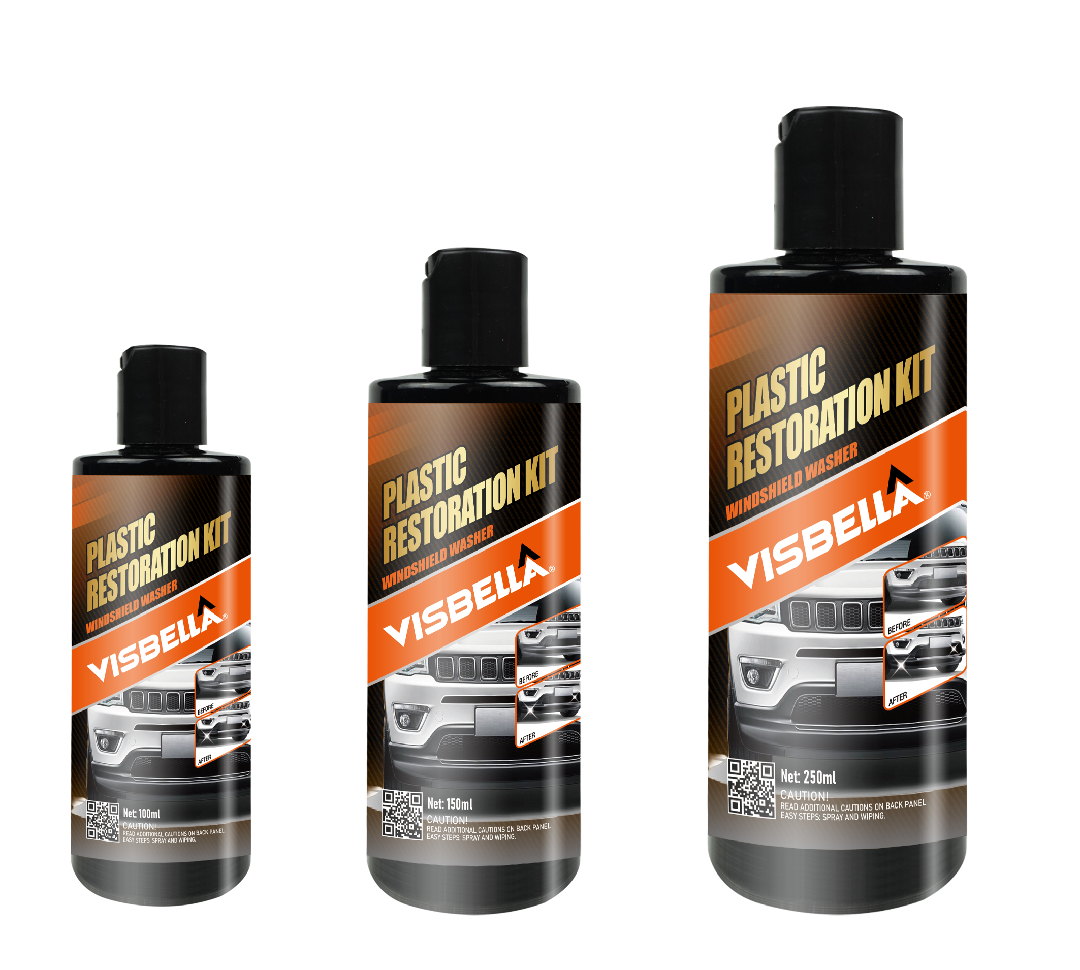 塑料翻新剂 单瓶设计