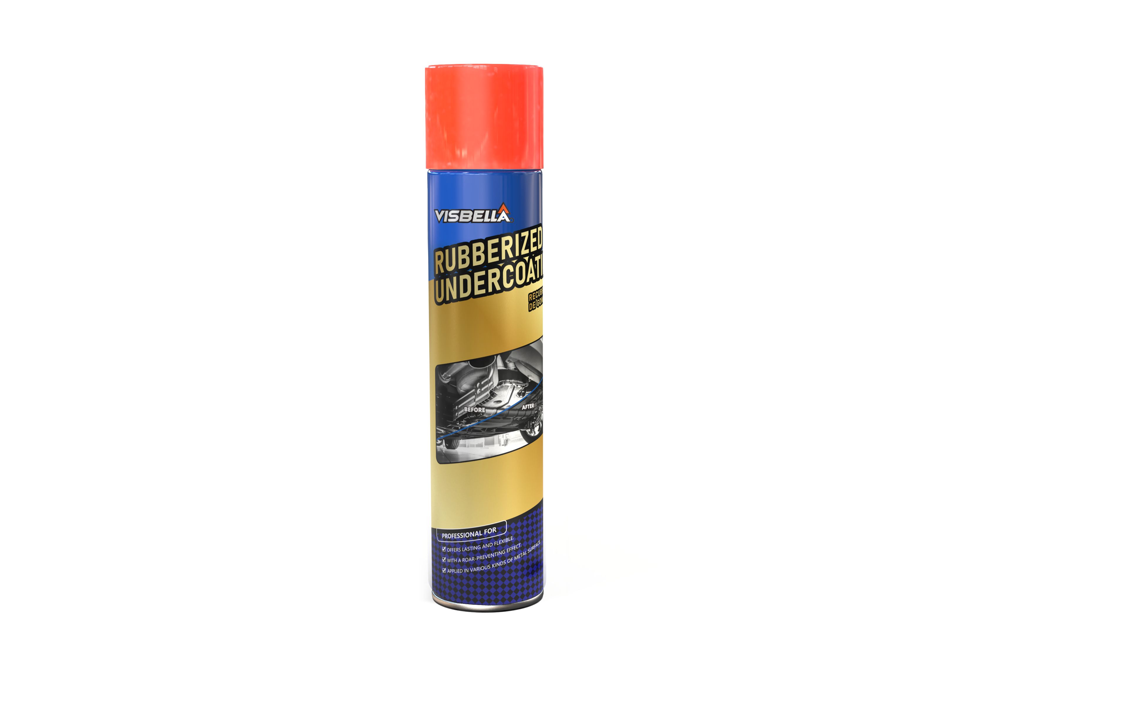 Heavy-Duty Rubberized Undercoating底盘装甲喷雾剂600ml罐装