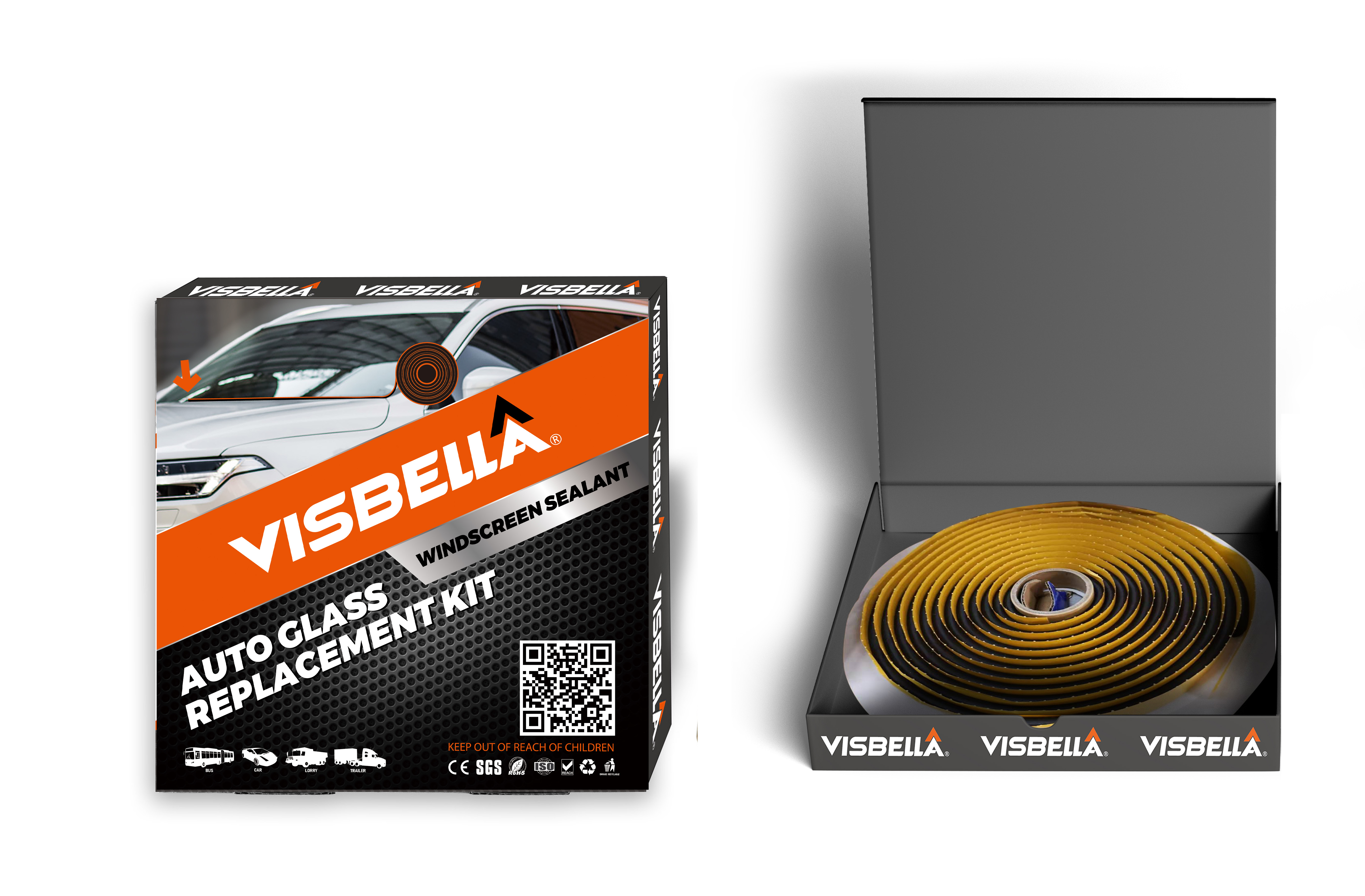 visbella胶条新包装