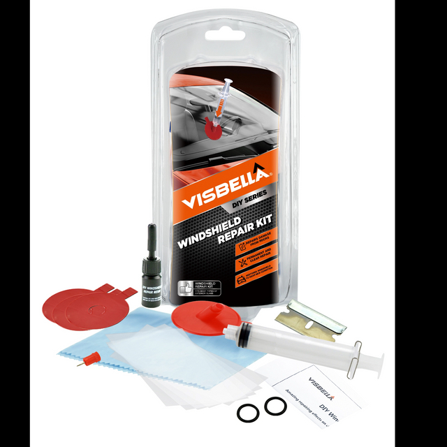 Diy Auto Windscreen Windshield Repair Kit -Clam Shell