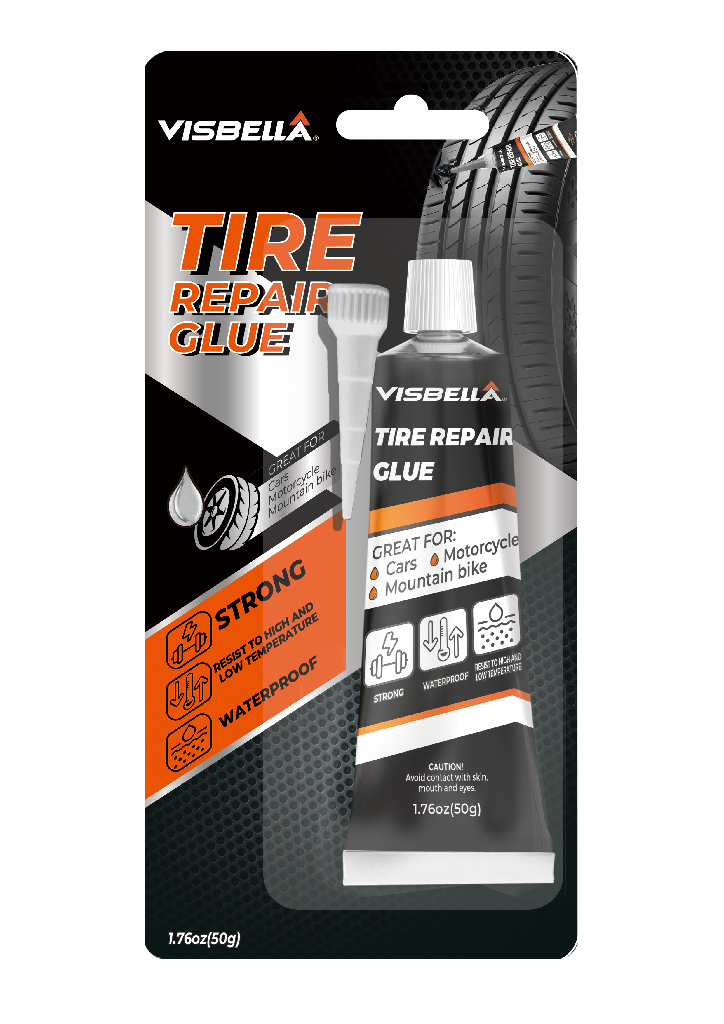 轮胎胶50g-纸卡装