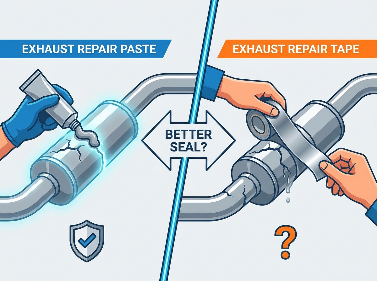 Exhaust system repair application